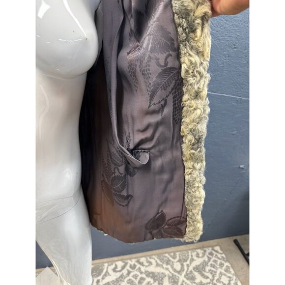 Vintage Hall Furriers Persian Lamb Fur Coat - Picture 6 of 8